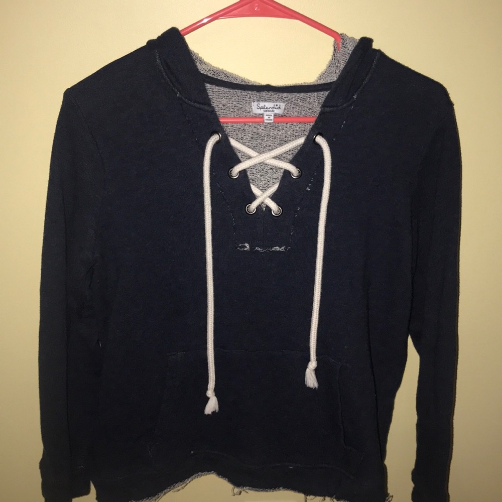 Splendid navy sweatshirt